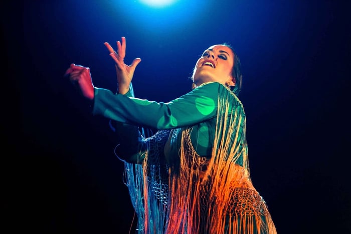 Madrid: Flamencoforestilling på Café Ziryab