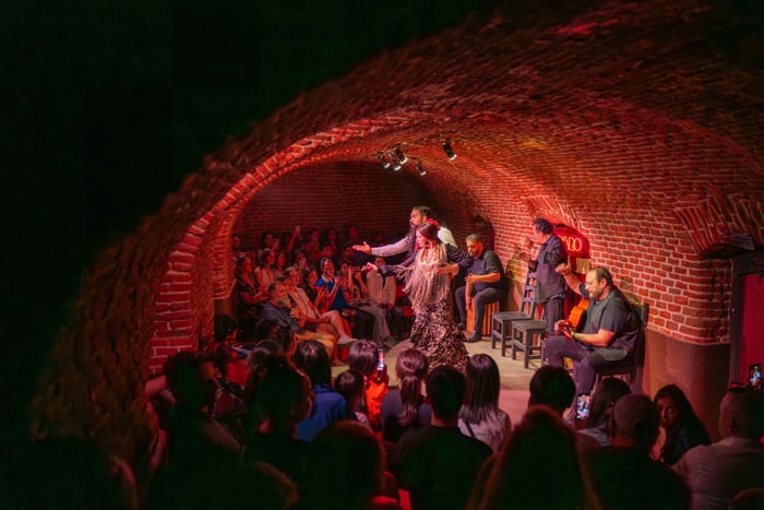 Madrid: Ticket für die Flamenco-Show mit Getränk und Künstlergespräch