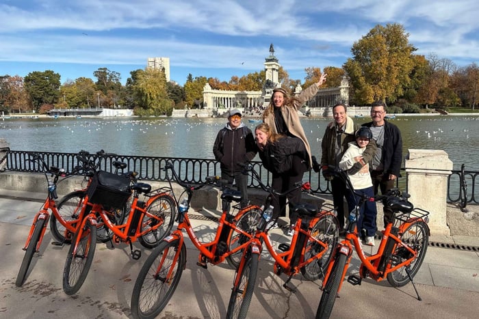Madrid: Guidet sykkeltur eller elsykkeltur med lokal guide