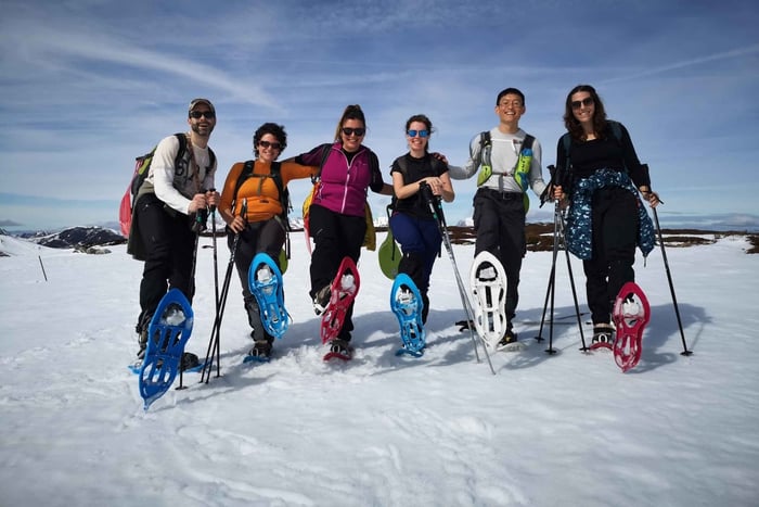 Madrid: Snowshoe tour