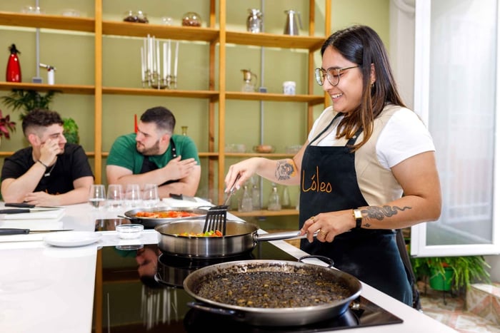 Madrid: Tapas- og paellakursus med ekspertkok