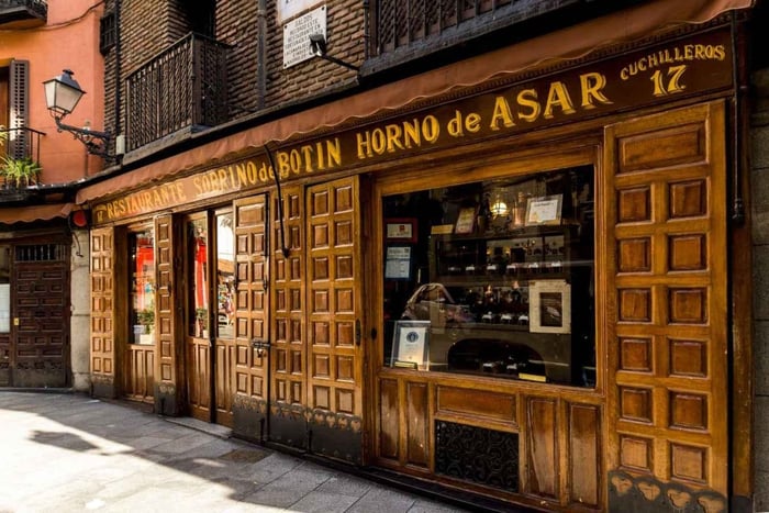 Madrid-tapas-, taverne- og historietur med Botín