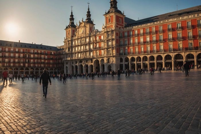Tour privato a piedi di Madrid