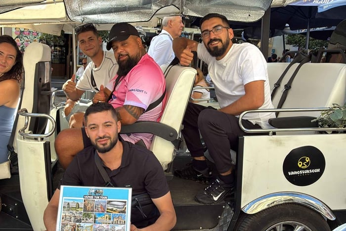 'Bekijk Madrid op een andere manier: een premium privé-rit met een tuktuk'