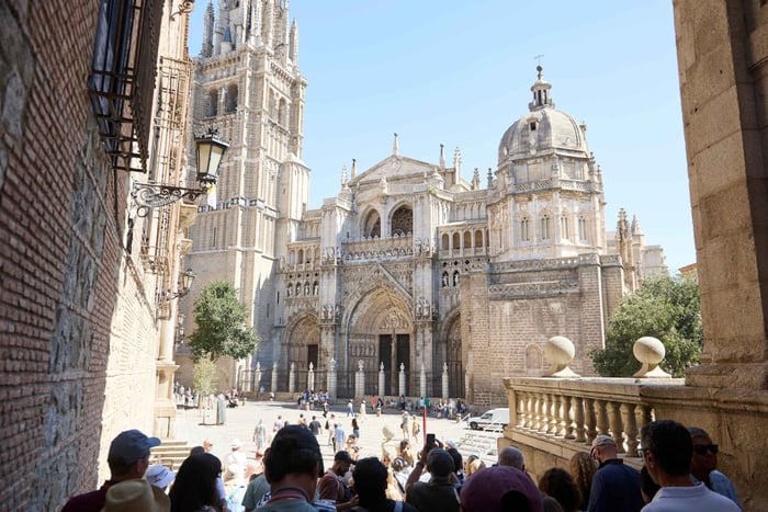 Tolède visite privée d'une demi-journée Cathédrale Santo Tome & Synagoge