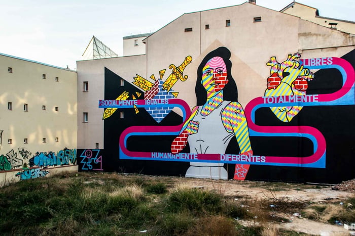 Madryt: Street Art Tour z lokalnym łowcą graffiti