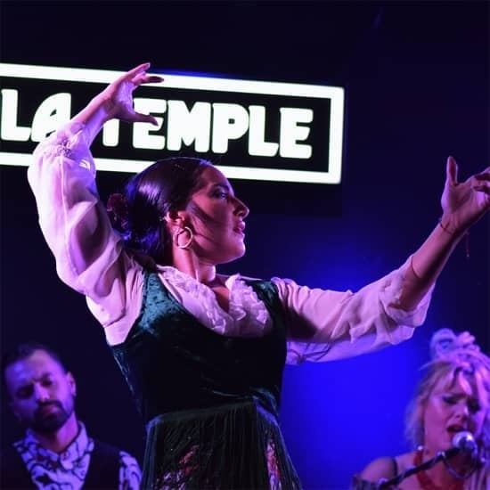 Tablao flamenco + drikke i Sala Temple