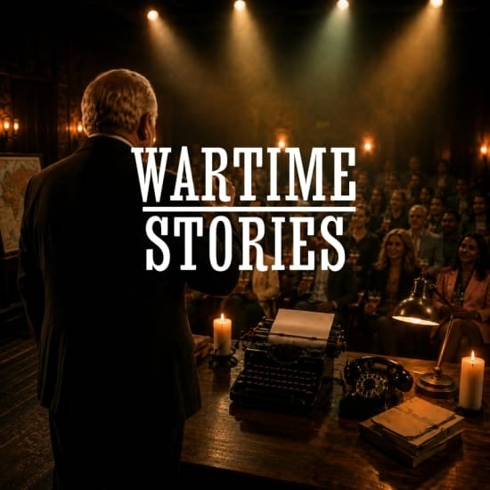Wartime Stories: World War II, served in a glass
