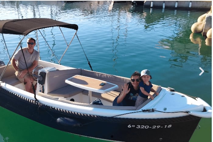 Benalmadena: Boat Rental with No License Required