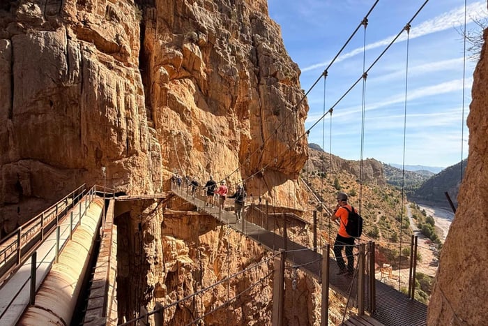 Málaga: Visita guiada al Caminito del Rey con entrada