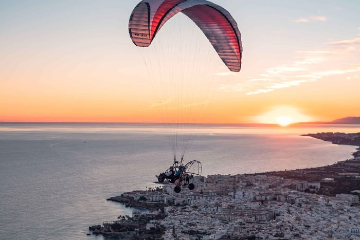 Private Paramotor Flight 15 min - Costa del Sol, Málaga