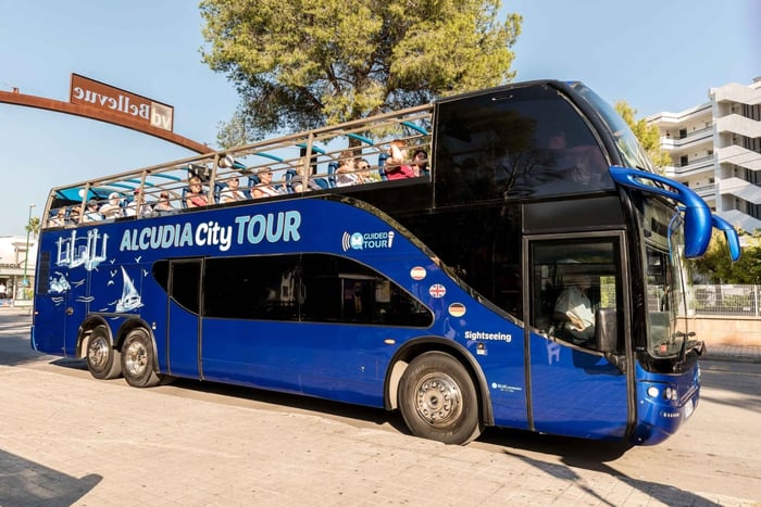 Алькудия: ALCUDIA City TOUR Open Top Bus, экскурсия на автобусе с открытым верхом.