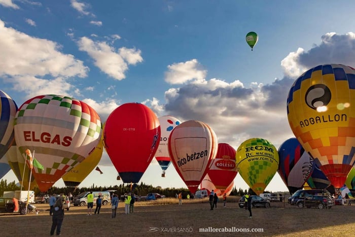 Fantastisk ballongtur ved soloppgang eller solnedgang (med private alternativer)