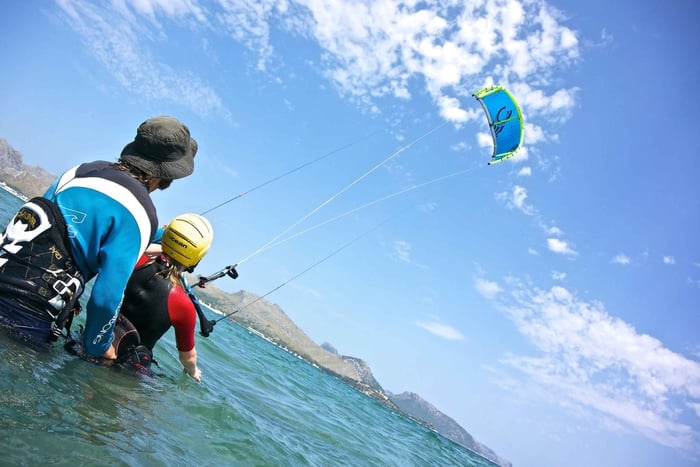 Bay of Pollensa: Kitesurfing experience in Mallorca's classic spot
