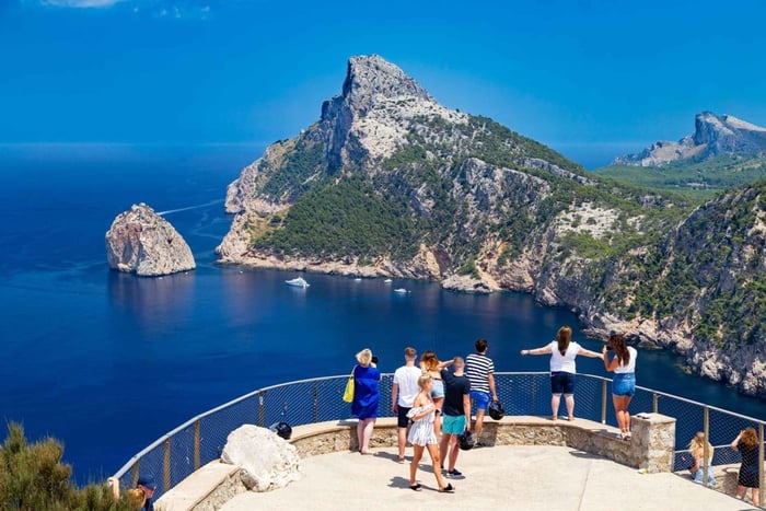 Adembenemend Formentor over land en zee