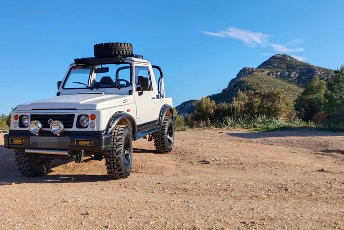 experiencia en descapotable 4x4 por la Tramuntana