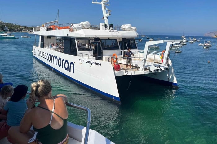Majorque : excursion en bateau de 3 heures et demie avec baignade et plongée avec tuba
