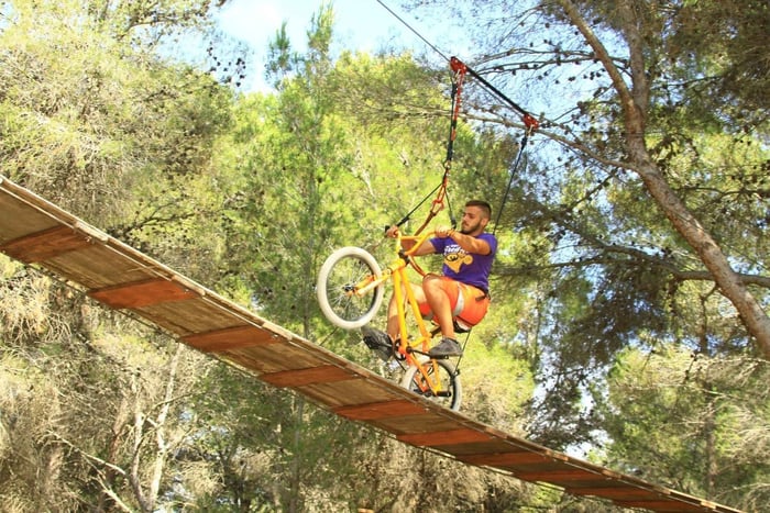 Mallorca: Toegangsbewijs Adrenaline Tree Top Adventure
