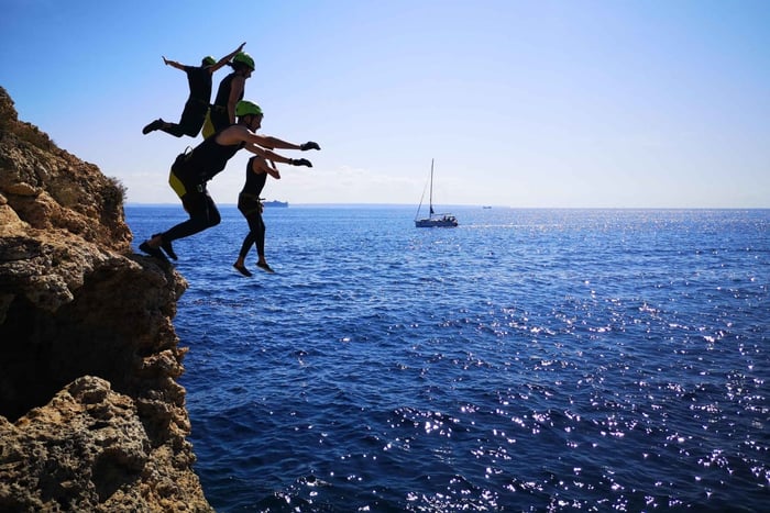Mallorca: coasteering South