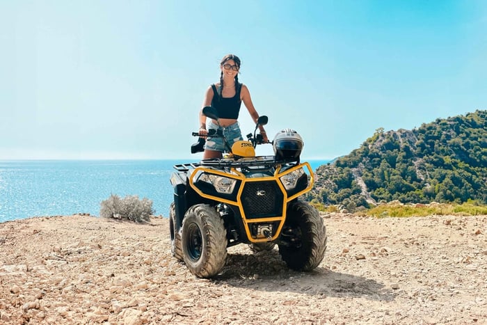 Mallorca : Från Santa Ponsa - 3 timmar Fyrhjulingstur med guide