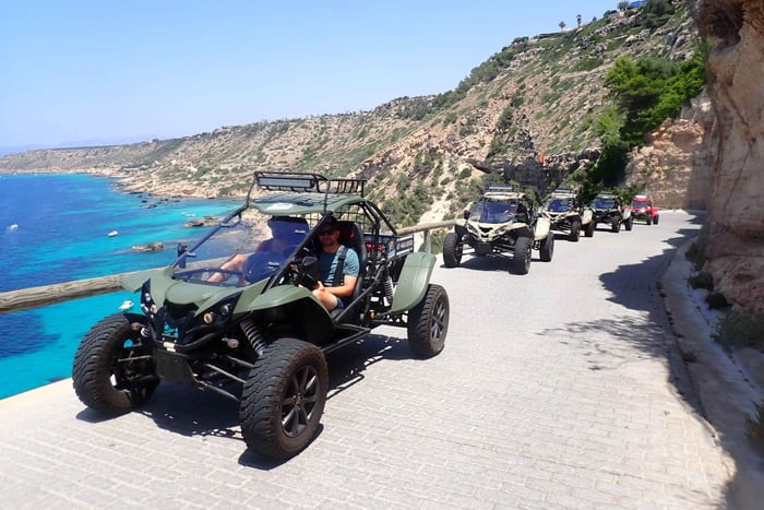 Maiorca: tour in buggy + vista panoramica + snorkeling