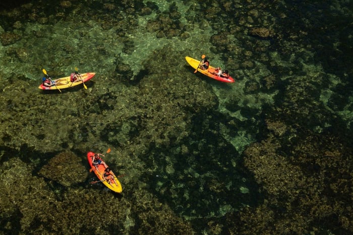 Palma di Maiorca: tour guidato mattutino in kayak nella baia