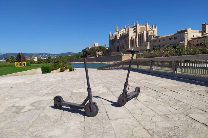Palma de Mallorca: Uthyrning av E-scooter