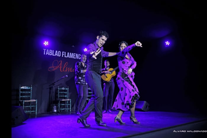 Пальма: Шоу фламенко в Tablao Flamenco Alma с напитком