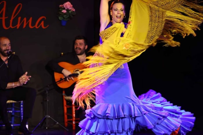 Palma: Spettacolo di flamenco al Tablao Flamenco Alma con drink