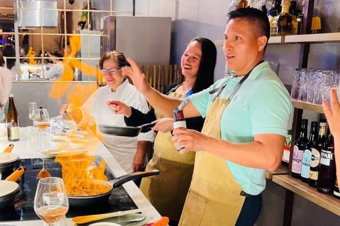 Palma: Clase de cocina mediterránea con bebidas