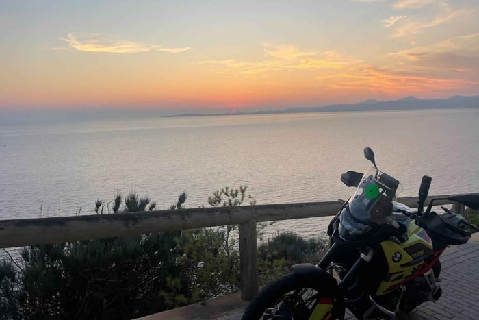 SUNSET TOUR BY MOTORCYCLE IN MALLORCA
