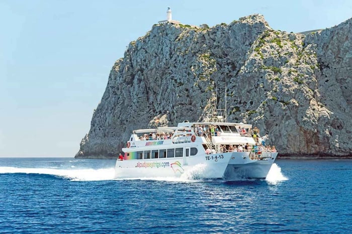 Alcudia: Passeio de barco ao Cap de Formentor e Formentor