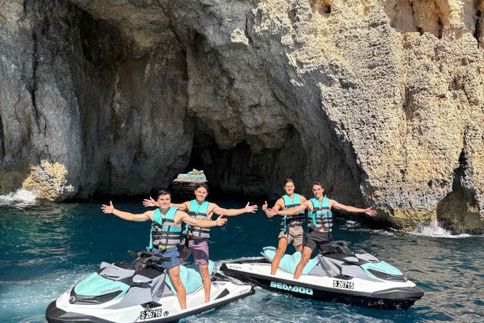 Jet-Ski-Tour zur Blauen Lagune und zur Kristall-Lagune mit Fotos