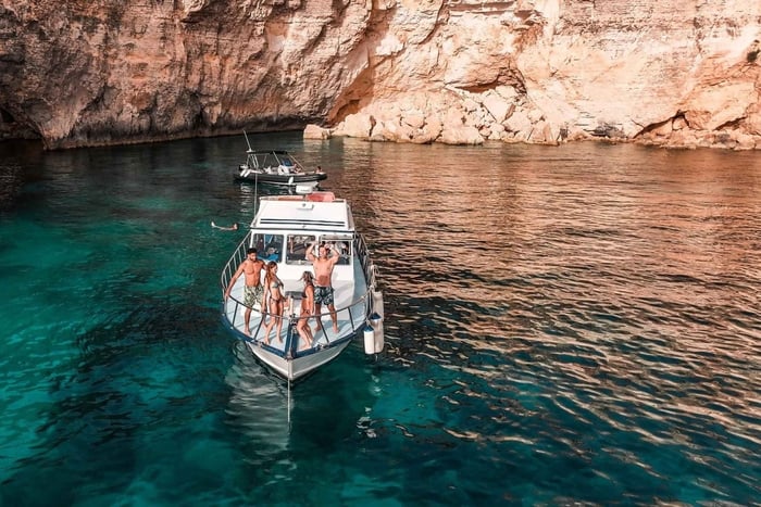 Comino, Sininen laguuni, Kristallilaguuni ja luonnonkaunis Gozo-risteily