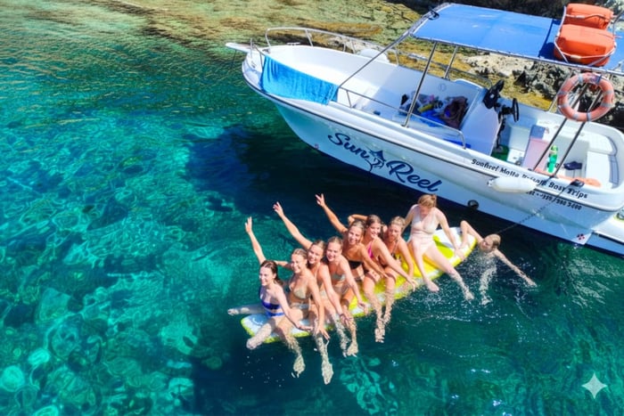 Malta:Błękitna laguna, Comino i Gozo - prywatny rejs łodzią i wycieczki