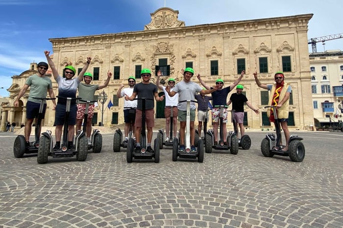 Malta mit dem Segway: Valletta erleben