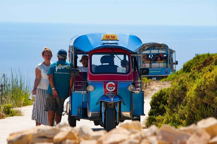 Malta: Gozo dagvullende tour met Tuk-Tuk en lunch