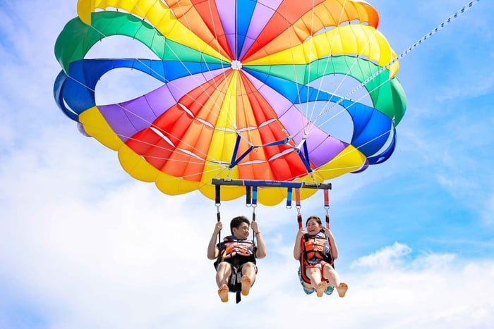 San Ġiljan : vol en parachute ascensionnel avec photos et vidéos