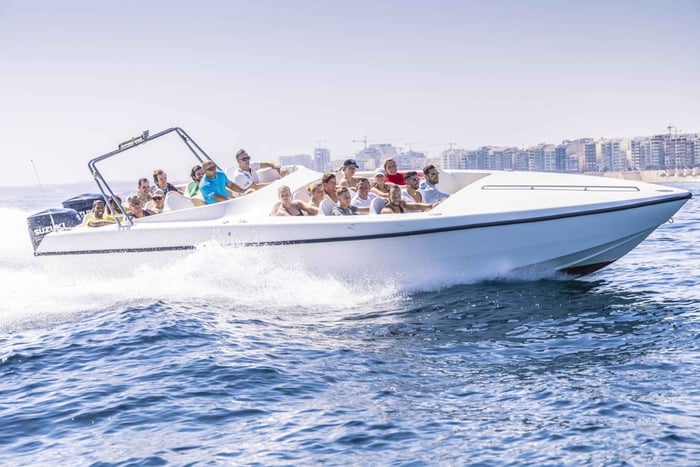 St Julian's: Powerboat Comino Blue Lagoon