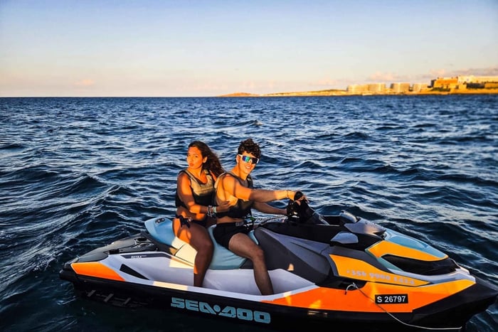 Sunset Jet Ski Tour Malta – Blue Lagoon, Caves & Comino