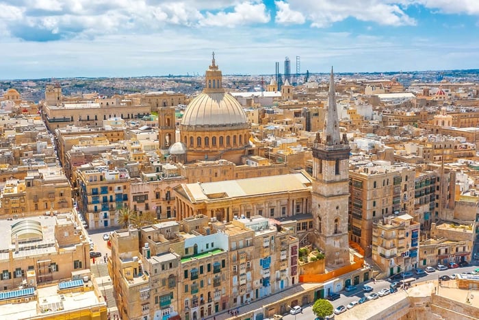Dagvullende rondleiding door Valletta in het Frans met lunch en vervoer