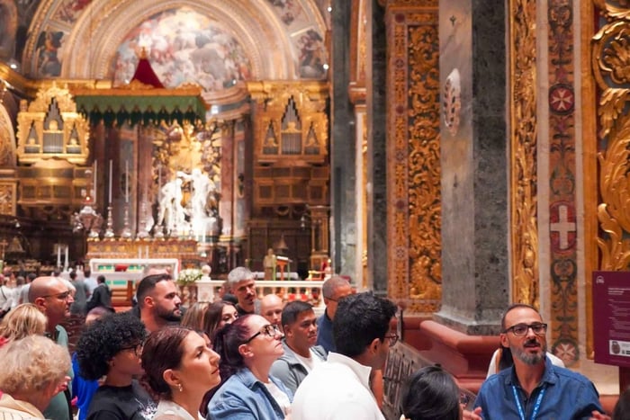 Valletta: Omvisning i St. Johns Co-Cathedral (billetter ikke inkludert)