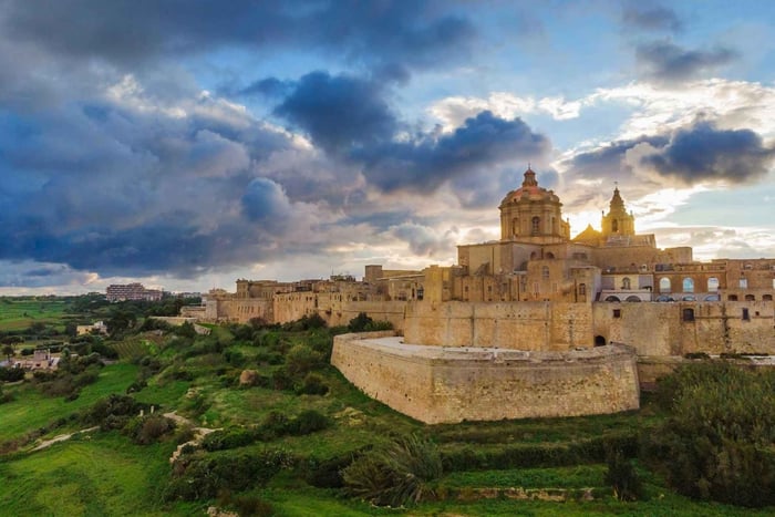 Mdina, le scogliere di Dingli e i giardini botanici di San Anton