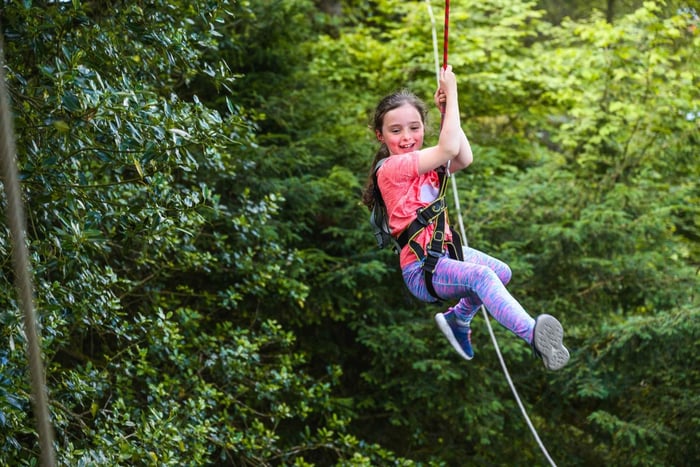Heaton Park child treetop course (Mini Trek)