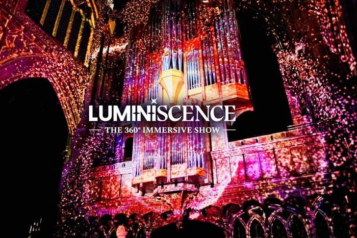 Manchester Cathedral: 360° Sound and Light Show LUMINISCENCE
