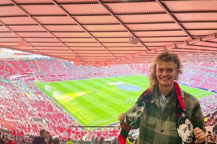 Ticket für ein Spiel von Manchester United im Old Trafford Stadion