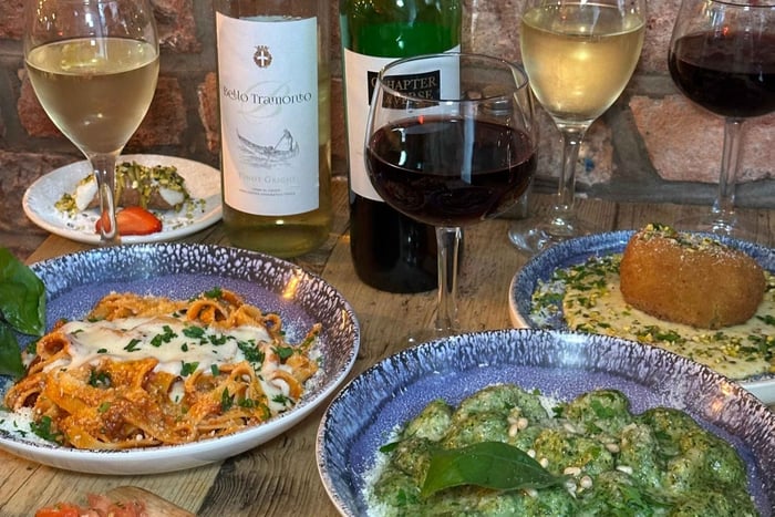 Sicilian 3-Course Meal with Bottomless Wine