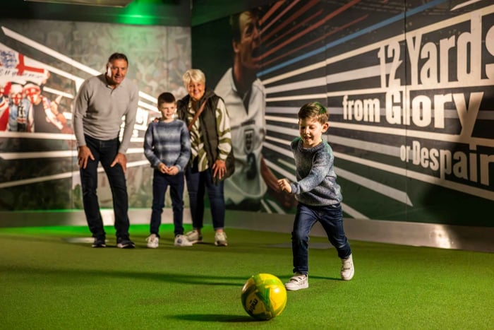 Eintrittskarte für das National Football Museum