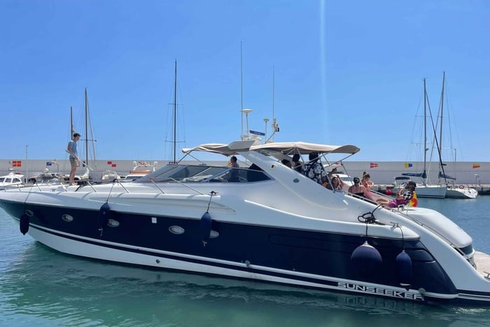 Solnedgång på yacht i Marbella 2 timmar