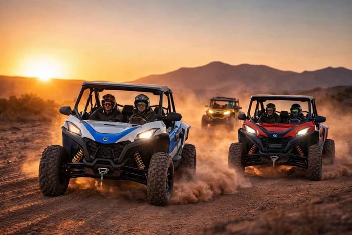 Marrakech : balade en buggy dans le désert d'Agafay avec dîner-spectacle